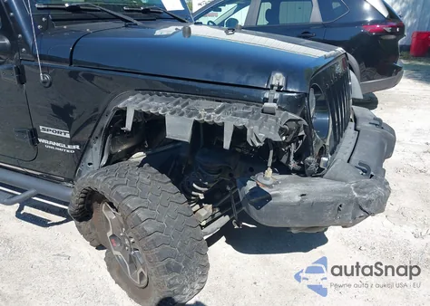 2017 Jeep Wrangler Unlimited Sport 4X4 from USA, damaged, VIN 1C4BJWDG4HL751662